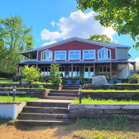 Maison Du Lac Avec Plage, Embarcations, Billard Et Spa Prive Saint-Donat-de-Montcalm Exteriér fotografie