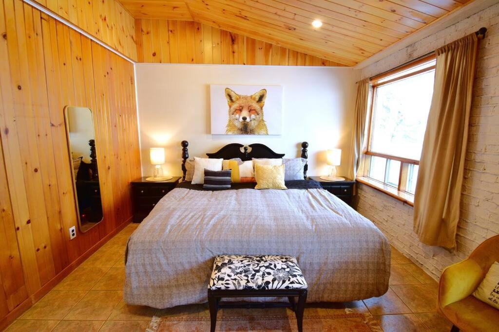 Maison Du Lac Avec Plage, Embarcations, Billard Et Spa Prive Saint-Donat-de-Montcalm Exteriér fotografie